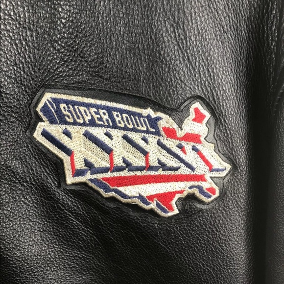 Jeff Hamilton Reebok Super Bowl XXXVI 2002 Leather - Picture 5 of 8